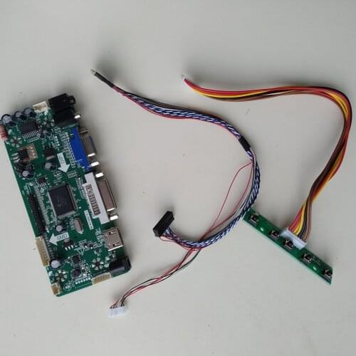 HDMI DVI VGA LCD LED Aduio display controller board for 15.6" 40pin LP156WH2-TLQB/LTN156AT05 1366X768 panel Screen