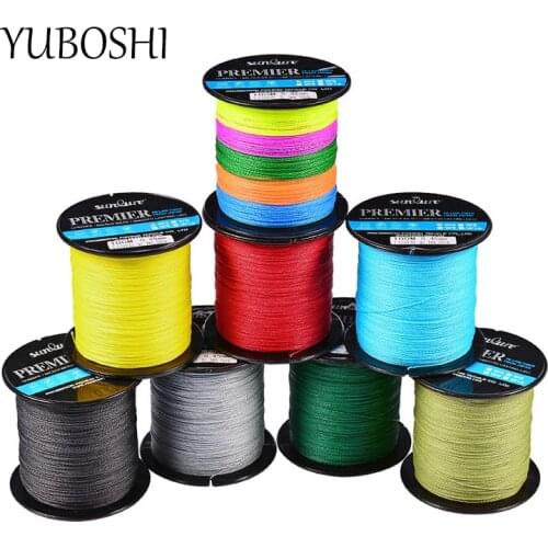 YUBOSHI Brand 100 Meters PE 4 Strand Braided Multifilament Fishing Line Super Strong For Carp Fishing Wire