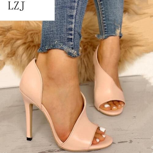 HOT Women Pumps New Shoes Sexy High Heels Ladies Party Stiletto & Enlargers Female Silver Wedding Snake Print Heels Zapatos