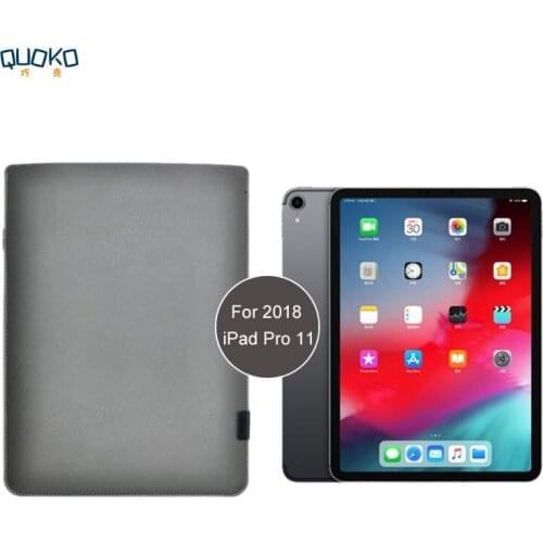 2018 Arrival selling ultra-thin super slim sleeve pouch cover,microfiber leather tablet sleeve case for 2018 iPad Pro 11 inch