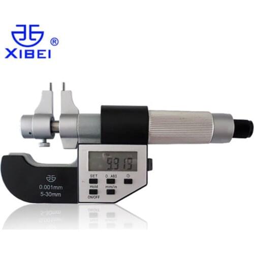 High quality Xibei brand Electronic digital inside micrometer caliper gauge 5-30mm 0.001mm
