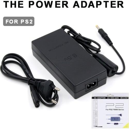 Power Supply Adapter Lead Cable 8.5 V For Sony PlayStation 2 Slim Console Charger Portable EU Plug Charging For PS2 Slim