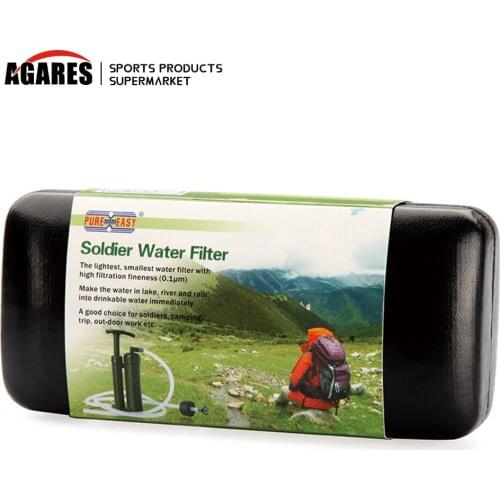 Pure Easy Portable 2000L Water Filter Kit Outdoor Camping Hiking Emergency Survival Gear Straw Purifier Cleaner