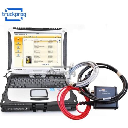 CF19 Laptop for Canbox USB Still Forklift Diagnosis Adapter Cable Lift Trucks Diagnostic Tool