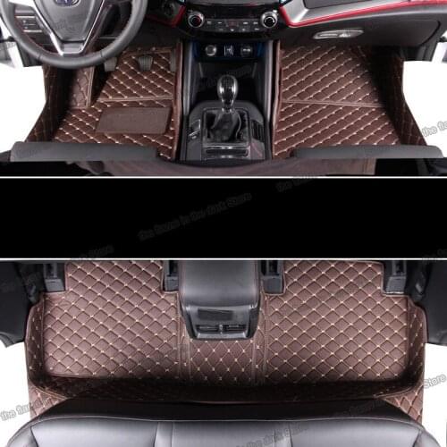 Lsrtw2017 for changan cs55 2017 2018 2019 2020 2021 leather car floor mats rug carpet interior accessories seat cover