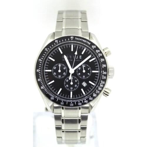 INFIJE- Chrono Quartz Watch in Steel - MADE IN ITALY
