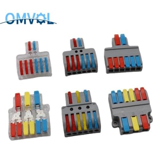 LT623 626 Mini fast Universal Wiring Cable Connector quick Connector Push-in Copper Conductor Terminal