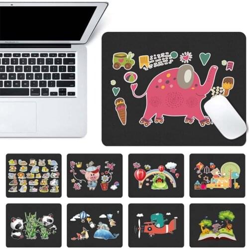 Cartoon Pattern Mouse Pad Anti-student Notebook Pad Keyboard Cute Protection Pad Office Desktop Non-slip Waterproof Mouse Pad