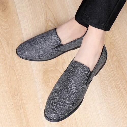 Men Loafers Soft Moccasins High Quality Genuine Leather Shoes Men Driving Shoes Business Formal Shoe