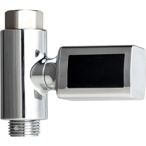 JFBL Hot Shower Head Thermometer LED Digital Display Baby Bath Fast Water Temperature Meter Rotary Visual for Faucet Shower Head