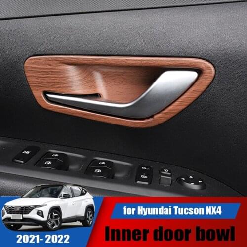 New car inner door bowl headlight adjustment kit ABS cover modification suitable for Hyundai Tucson NX4 2021 2022