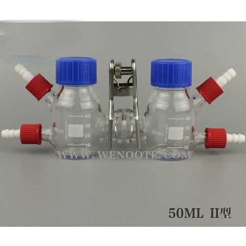 MEC reactor, 50ml II MEC reaction system, double chamber reactor, microbial battery box