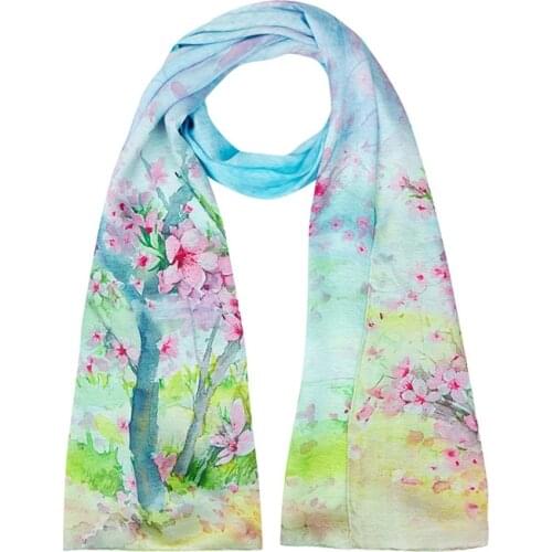 Spring And Autumn 33 Colors Silk Scarves Eelegant Gifts For Ladies Silk Scarves Female Crepe Satin Silk Long Scarf170*52