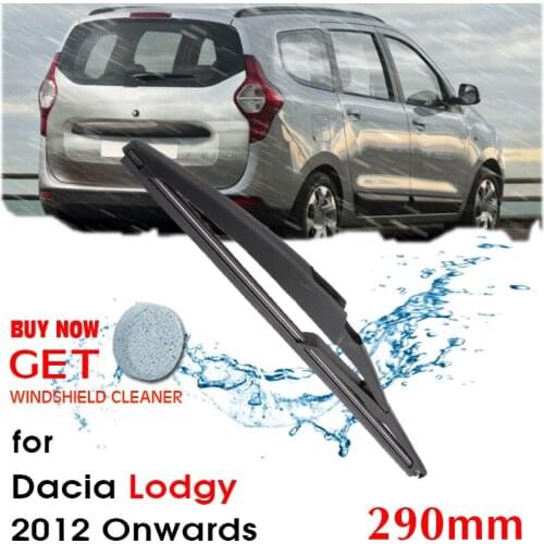 Car Wiper Blade Rear Back Window Windscreen Windshield Wipers Auto Accessories For Dacia Lodgy Hatchback 2012 Onwards 290mm