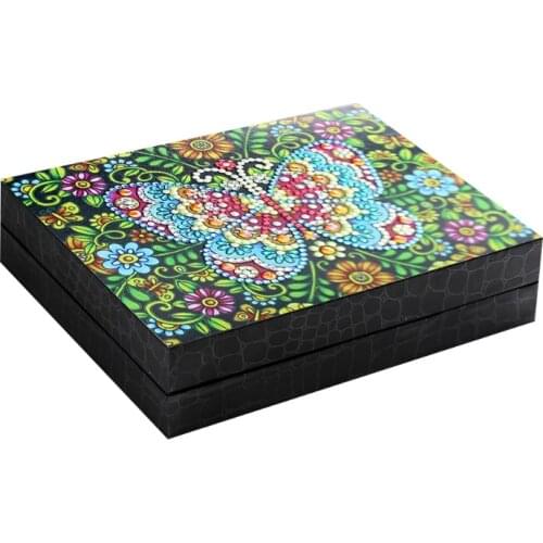 Jewellery box packaging desktop gift storage organiser ear rings travel portable necklace arm for women girls PU leathe