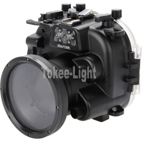 40 meters 130ft Underwater Waterproof Housing Diving Camera Case Bag for Fujifilm Fuji X-T1 XT1 + 18-55MM Carema