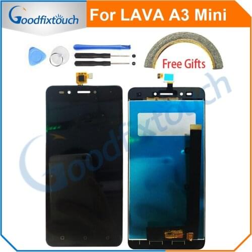 LCD Screen For LAVA A3 Mini LCD Display Touch Screen Digitizer Assembly Touch Panel For LAVA A3 Mini Replacement Parts