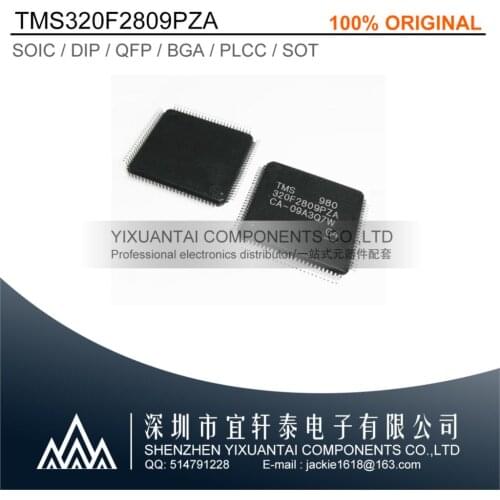 1pcs/lot 2pcs/lot pcs/lot Free shipping 100% original TMS320F2809PZA TMS320F2809 320F2809 LQFP100