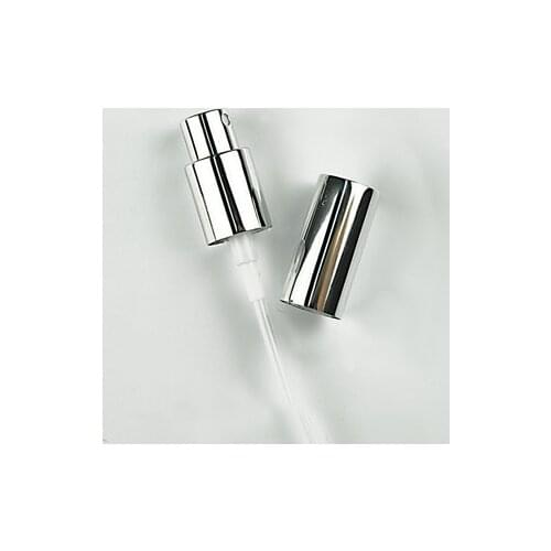 5/10/15/20/30/50/100ml Clear Transparent Empty Essential Oil Bottle Silver Fine Spray Head Cover Gold Cap Refillable Container