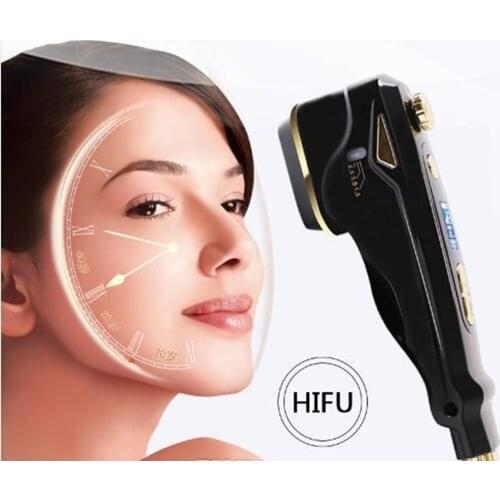 Mini Hifu Face Lift Beauty Machine Skin Tightening Wrinkle Removal Equipment Ultrasound Skin Care Device SPA Salon Home Use