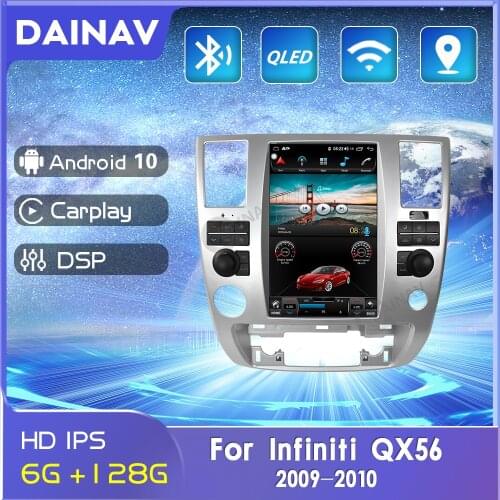 Android 2 din HD screen Car Multimedia DVD Video Player For Infiniti QX56 2007 2008 2009 2010 Car Stereo Radio GPS Navigation