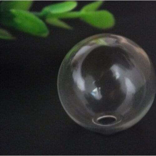 Free ship!!50pieces 25mm Handmade ball shape glass globe & small glass bottle necklace art jewelry pendant necklace