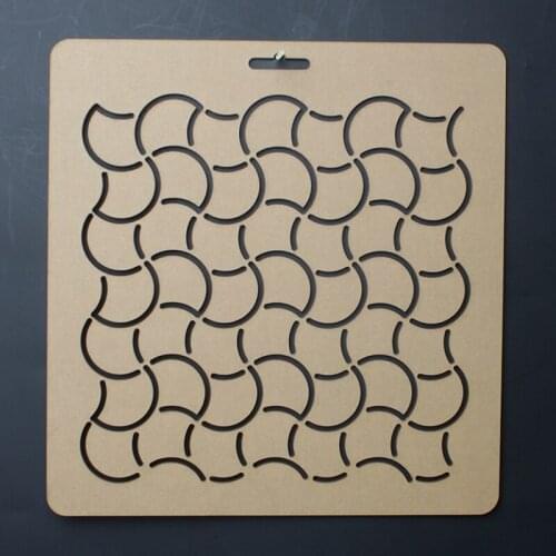 Beech bird20*20cm costura Sashiko stitching embroidery drawing Quilting template,regua para patchwork ruler plotting board