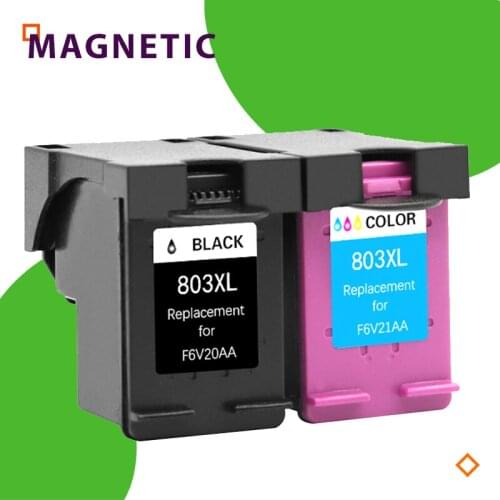 For HP803 803XL Ink Cartridge for HP 803 Compatible for HP Deskjet 1112 2132 1111 2131 Officejet 3830 4650 4652 Printer