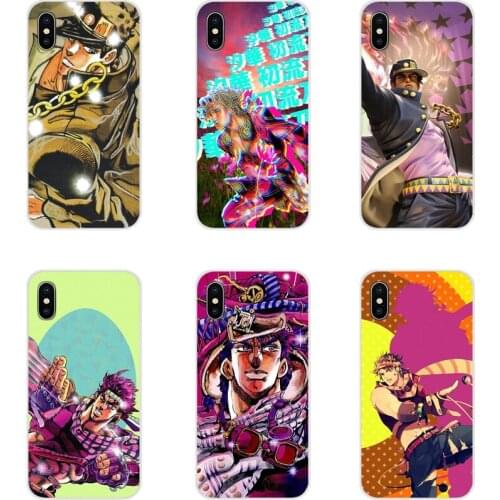 For Huawei G7 G8 P8 P9 P10 P20 P30 Lite Mini Pro P Smart Plus 2017 2018 2019 JoJos Bizarre Adventure Cute Transparent Soft Case