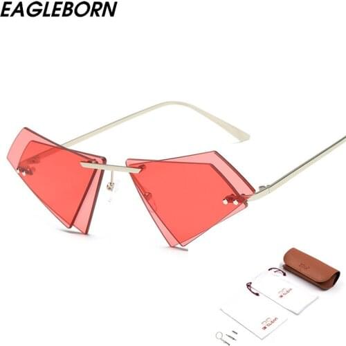 EAGLEBORN Womens Cat Eye Sunglasses