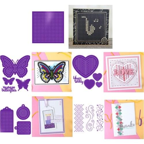 Fantastic Flutterbye Creative Canva Trim A Tag Heart Edges Metal Cutting Dies For DIY Scrapbooking Cards Making Crafts New 2020