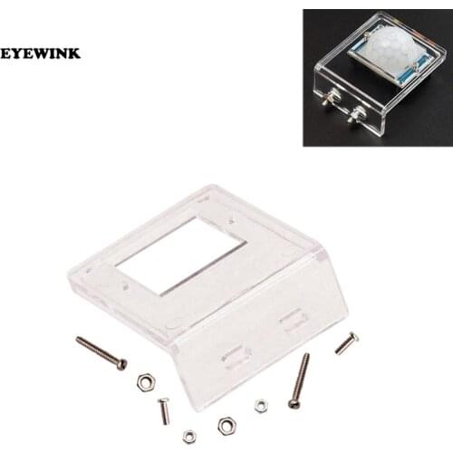 HC-SR501 Acrylic Bracket IR Pyroelectric Infrared Motion Sensor Detector Module for arduino Diy Kit ( Without HC-SR501 )