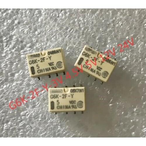 G6K-2F-Y-3V 4.5V 5V 12V 24V 5pcs New Original