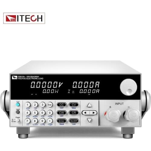 ITECH IT8512A+ Short Circuit&Battery Test IT8512A+ High-Accuracy Resolution Programmable 150V/30A/300W Load Line IT8512A