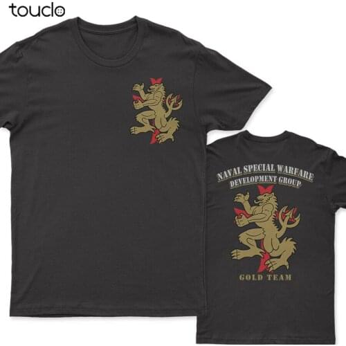 New US Crusaders Seal Team Six NSWDG Gold Team Special Force T shirt double sided
