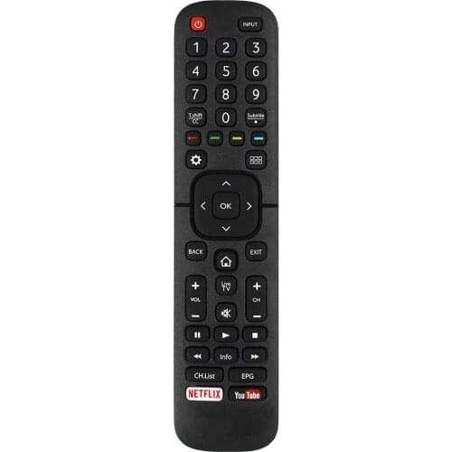 New Remote Control For Hisense 32N4, 39N4, 50N4, 55N4 , 55N5, 58N5, 65N5, 43N6, 50N6, 55N6, 65N6, Smart LED HDTV TV
