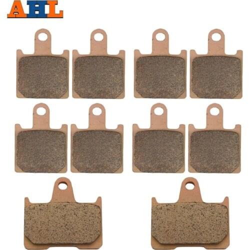 Motorcycle Front and Rear Brake Pads for For KAWASAKI ZZR1400 / ZX14 Ninja (ZX1400 A/C) 2006-2014 Sintered Brake Disc Pad