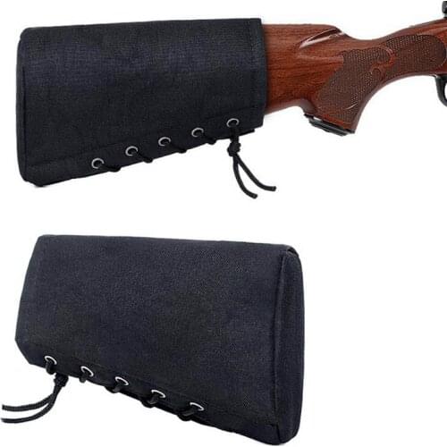 Tactical Gun Rifle Shotgun Buttstock Holster Adjustable EVA Foam Rifle Cheek Rest Holder Airsoft Hunting Accessories