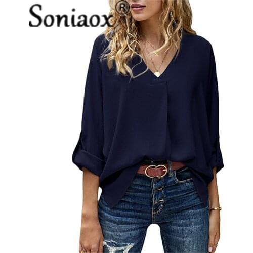 Большие блузки Soniaox China At AliExpress