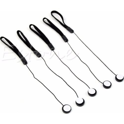 1 pc Lens Cover Cap Keeper Holder Rope For DSLR SLR Camera for Nikon for Sony Fuji