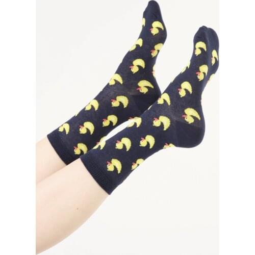 3 pair from turkey high quality cotton happy socks mens summer lot pack wholesale animal chick birdfunny socs design