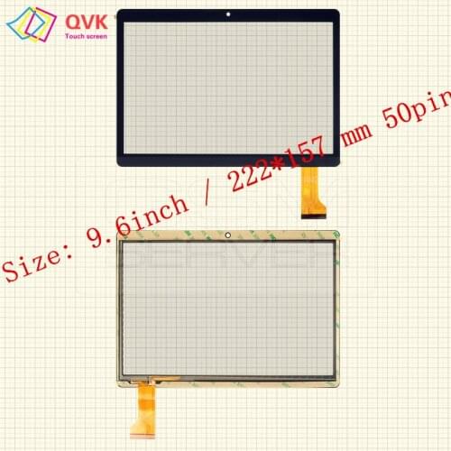9.6 Inch for Ginzzu X870 tablet pc capacitive touch screen glass digitizer panel Free shipping