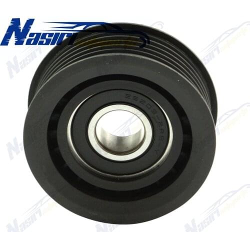 Belt Idler Pulley Guide Deflection For Audi A4 A5 A6 A7 A8 Q5 Q7 Porsche Cayenne VW Passat Phaeton Touarge 2.5 2.7 3.0 Diesel