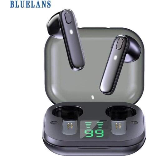 R22 Wireless Bluetooth Earphones Headphones In-Ear 5.0 HiFi Music Gaming Headset Stereo Headphones LED Display For All Phone