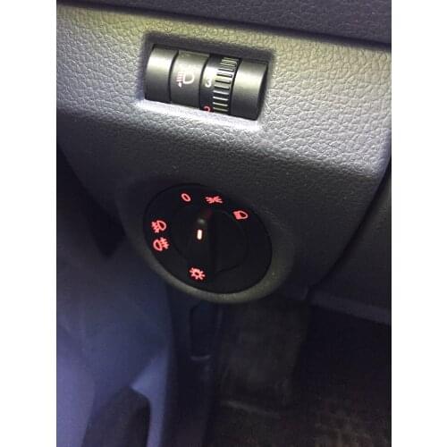 FaroeChi For VW Golf MK4 Jetta 4 Bora For Passat B5 Headlight Switch Fog Head Light Lamp Knob Button