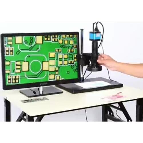 Jinuosh Camara Microscopio Electronic Digital Microscope 60x Monocular Video Microscope