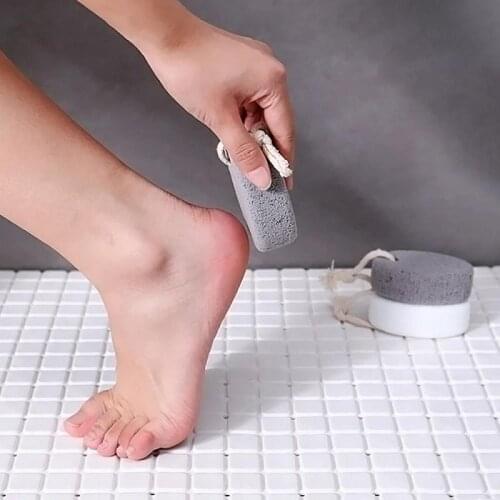 Stone Foot Care Hard Dead Skin Remove Pedicure Natural Scrubber Remover Pedicure Tool Pumice Stone Unisex New maquiagem TSLM1