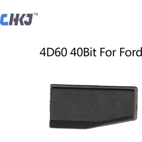 CHKJ 1PC Car Key Transponder Chip 4D60 40 Bit Carbon Blank 4D60 Chip For Ford Fiesta Connect Focus Mondeo Ka Jaguar Hyundai