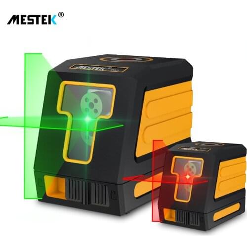 Laser Level Self-Leveling Horizontal and Vertical Cross Line Red/Green Beam Portable Mini Level Meter nivel laser 360 Two Line
