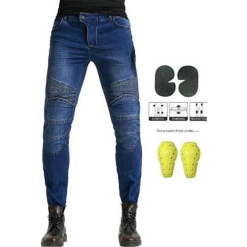 Summer Motorcycle Pants Mens Motorcycle Equipment Motorcycle Jeans Motocross Pants Riding Racing Motorbike Dirt Bike Trousers